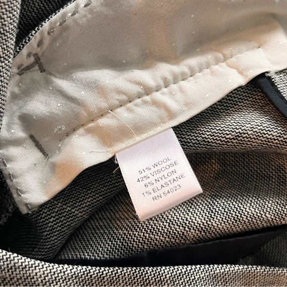 BANANA REPUBLIC LIGHT GREY MARTIN FIT TROUSERS - Picture 5 of 15